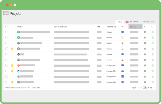 hebergement - mutu - administration